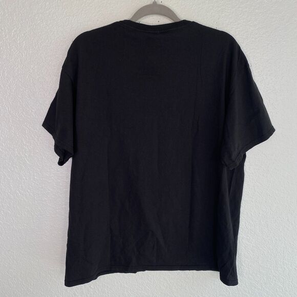 Jimi Hendrix Shirt Women Large Fire Graphic Tee Music Boyfriend Fit Junk Food - Picture 7 of 11